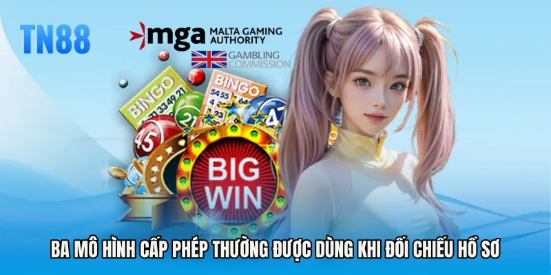 Ba mô hình cấp phép thường được dùng khi đối chiếu hồ sơ