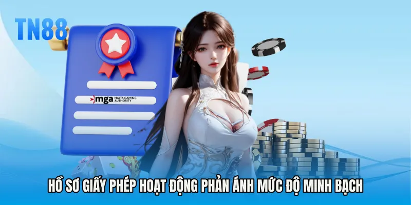 Hồ sơ Giấy phép hoạt động phản ánh mức độ minh bạch