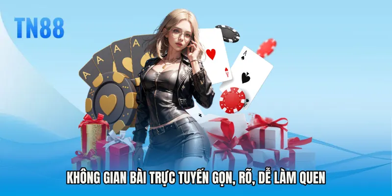 Không gian bài trực tuyến gọn, rõ, dễ làm quen